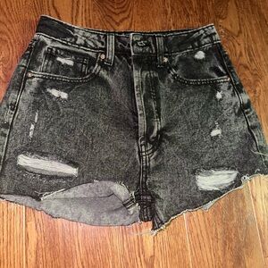 Wild Fable Black Denim Cutoff Shorts